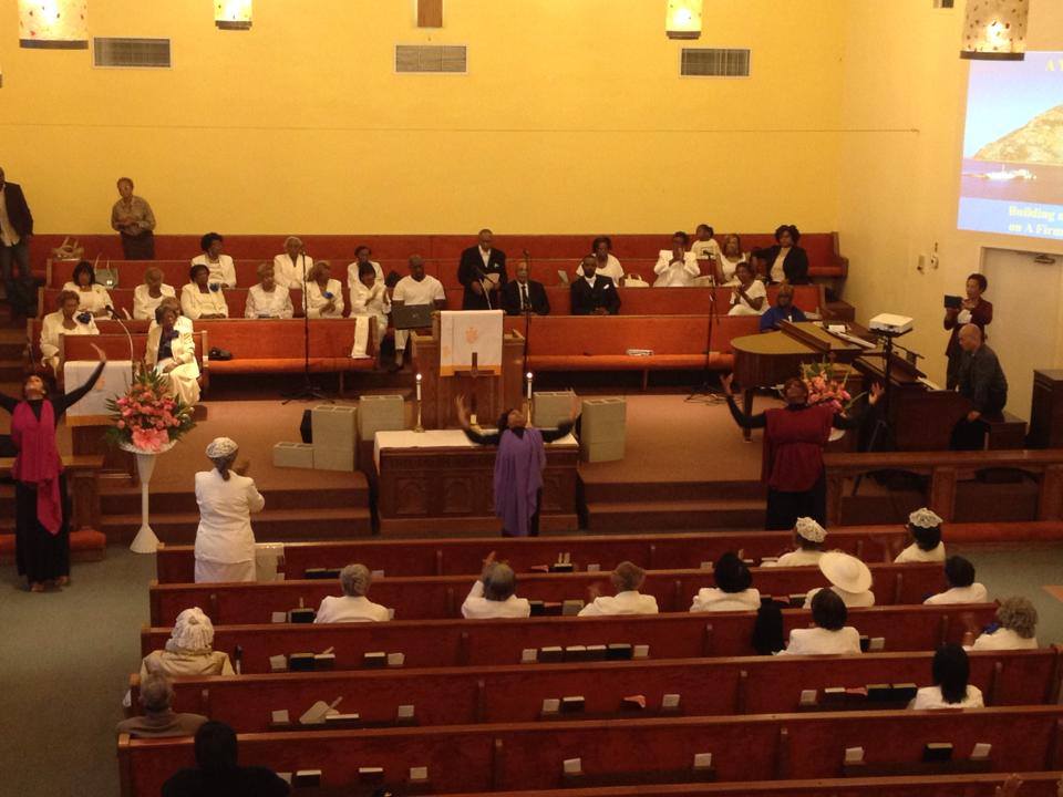 Exterior view of Lewis Metropolitan CME Church