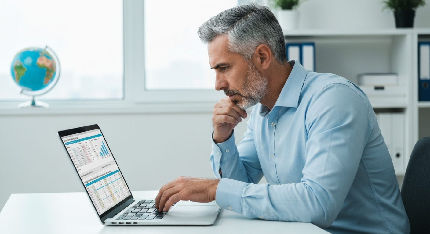 Business owner evaluating cost of hiring a customer support agency.