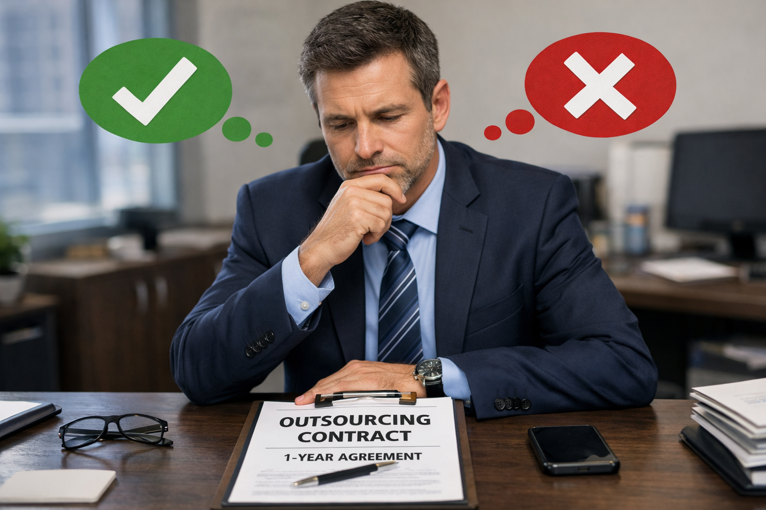 Deciding wether to sign a one year contract or not