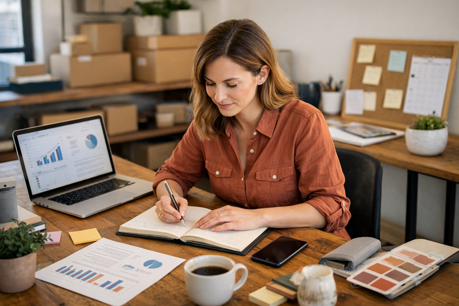 E-Commerce Founder Reclaims Time Through Outsourcing Email Support E-commerce business owner working on strategic growth initiatives after outsourcing email support