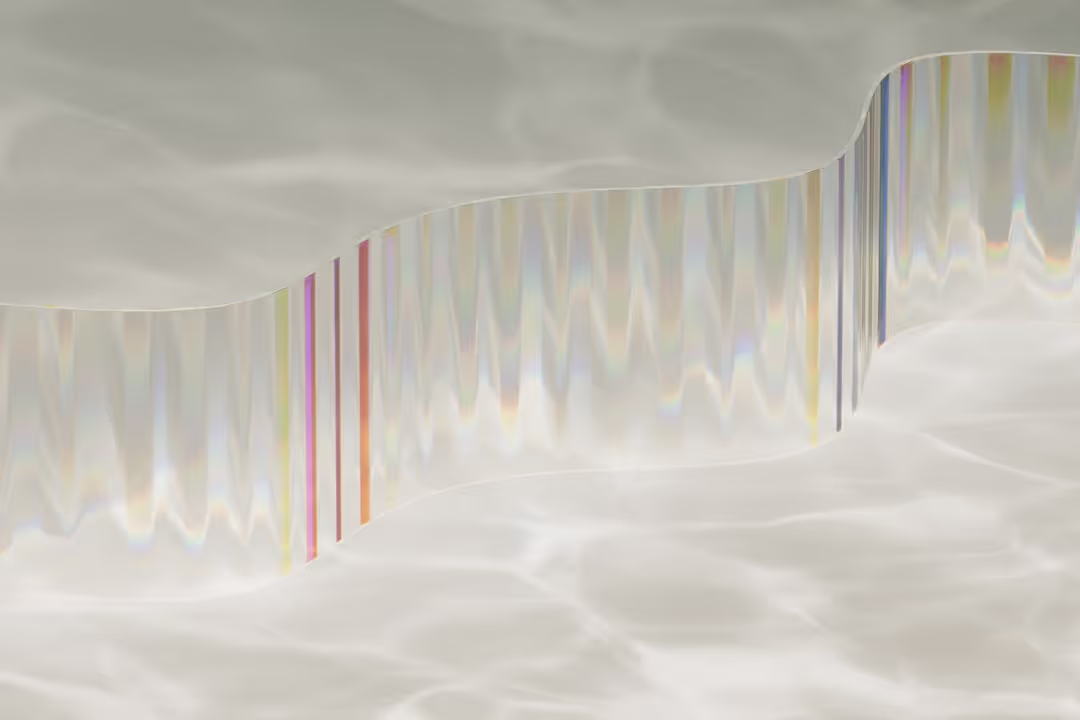 Abstract sound waves for meditation