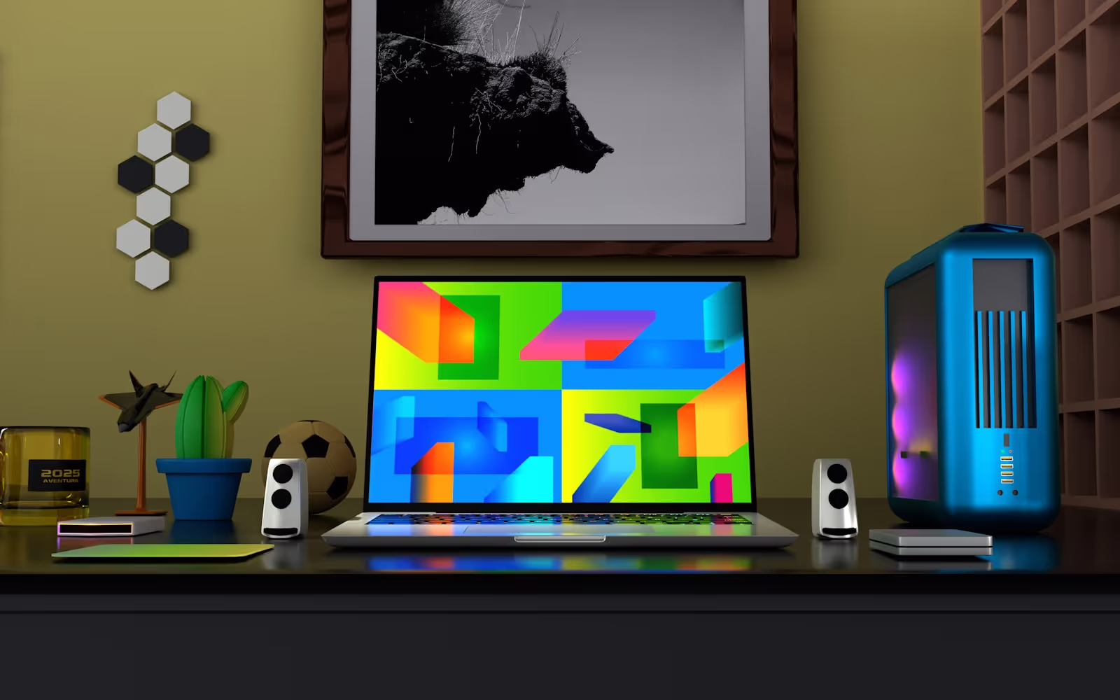 Pixel art style interface of the Playfluencers platform for gaming content creation and management