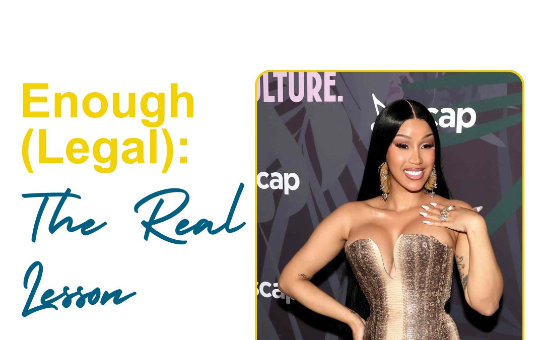 ...But is Cardi B Wrong, Though?