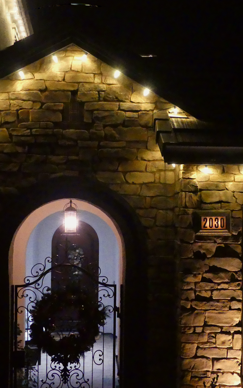 Warm white commercial-grade