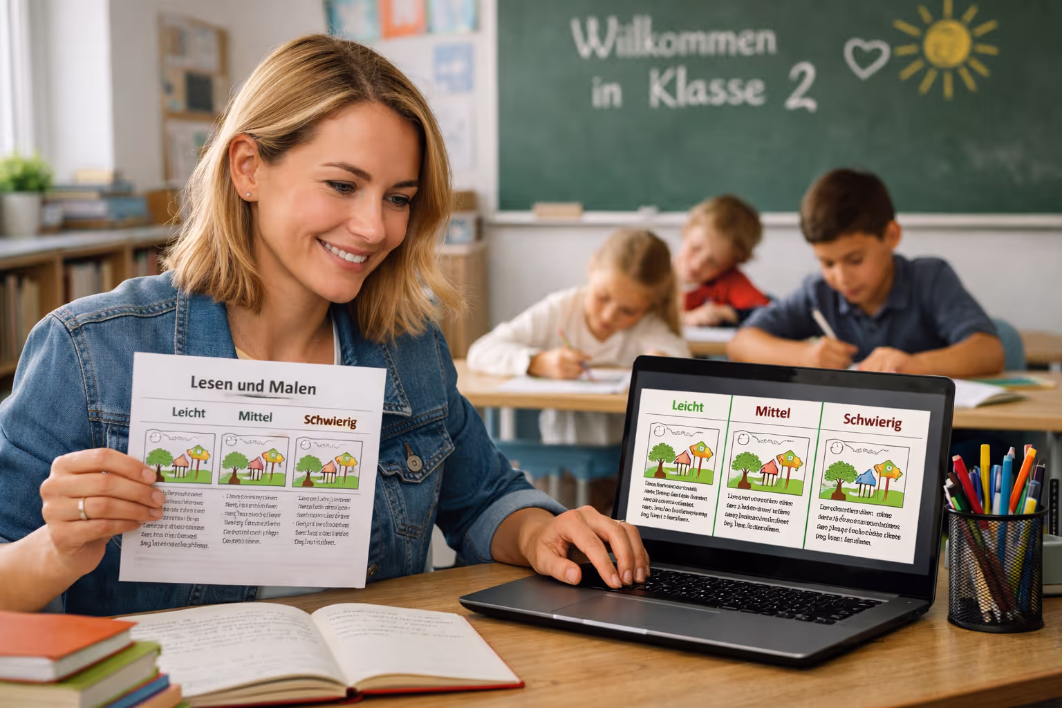 Künstliche Intelligenz zur Differenzierung in der Grundschule