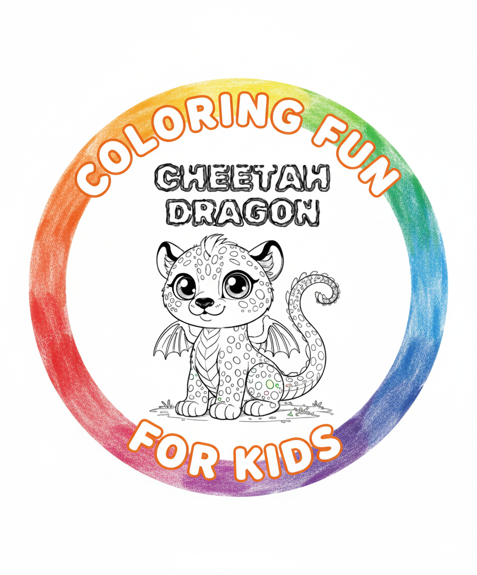 Logo for the Coloring Books for Kids category.
