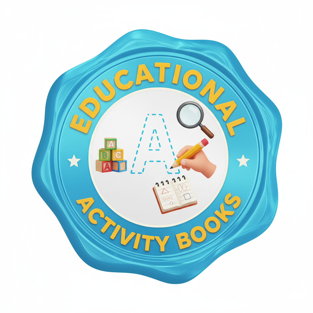 Logo for the Educational & Activity Books category.