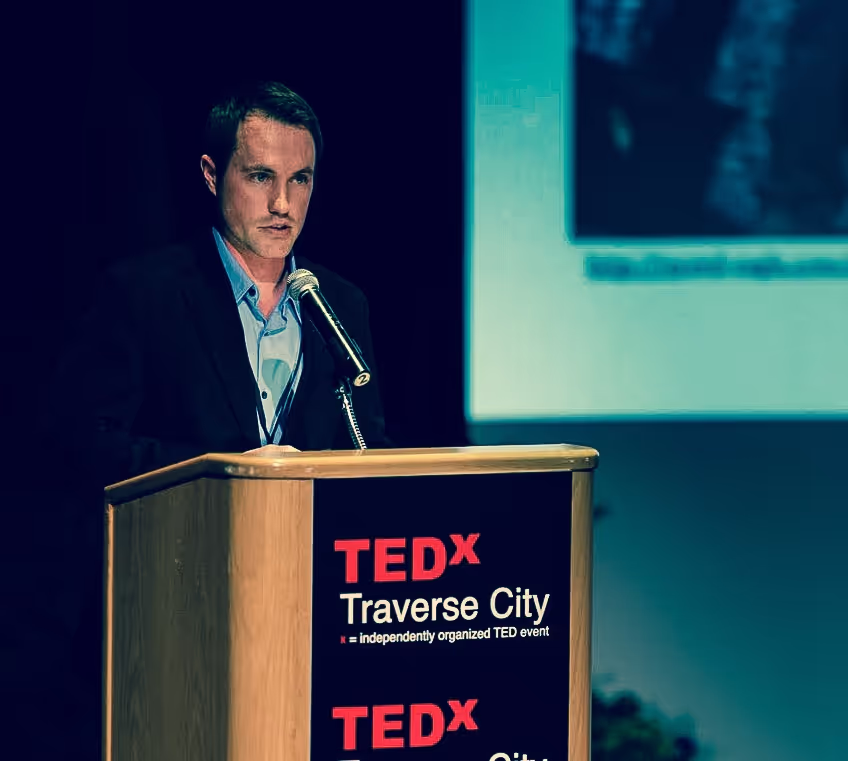 Professional video producer headshot