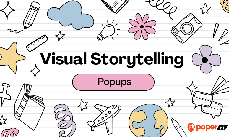 Visual Storytelling Popups