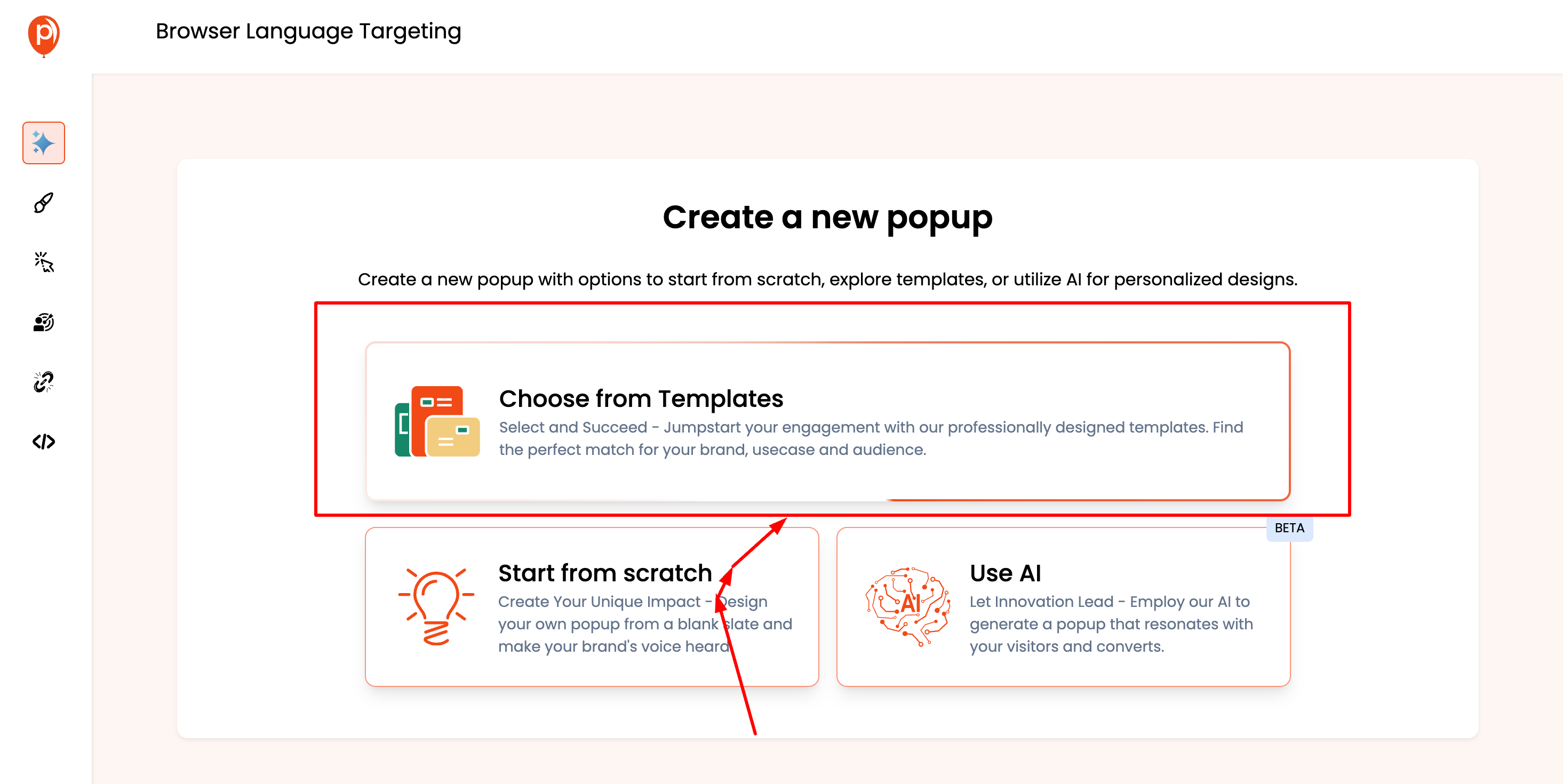 Create Your Popup