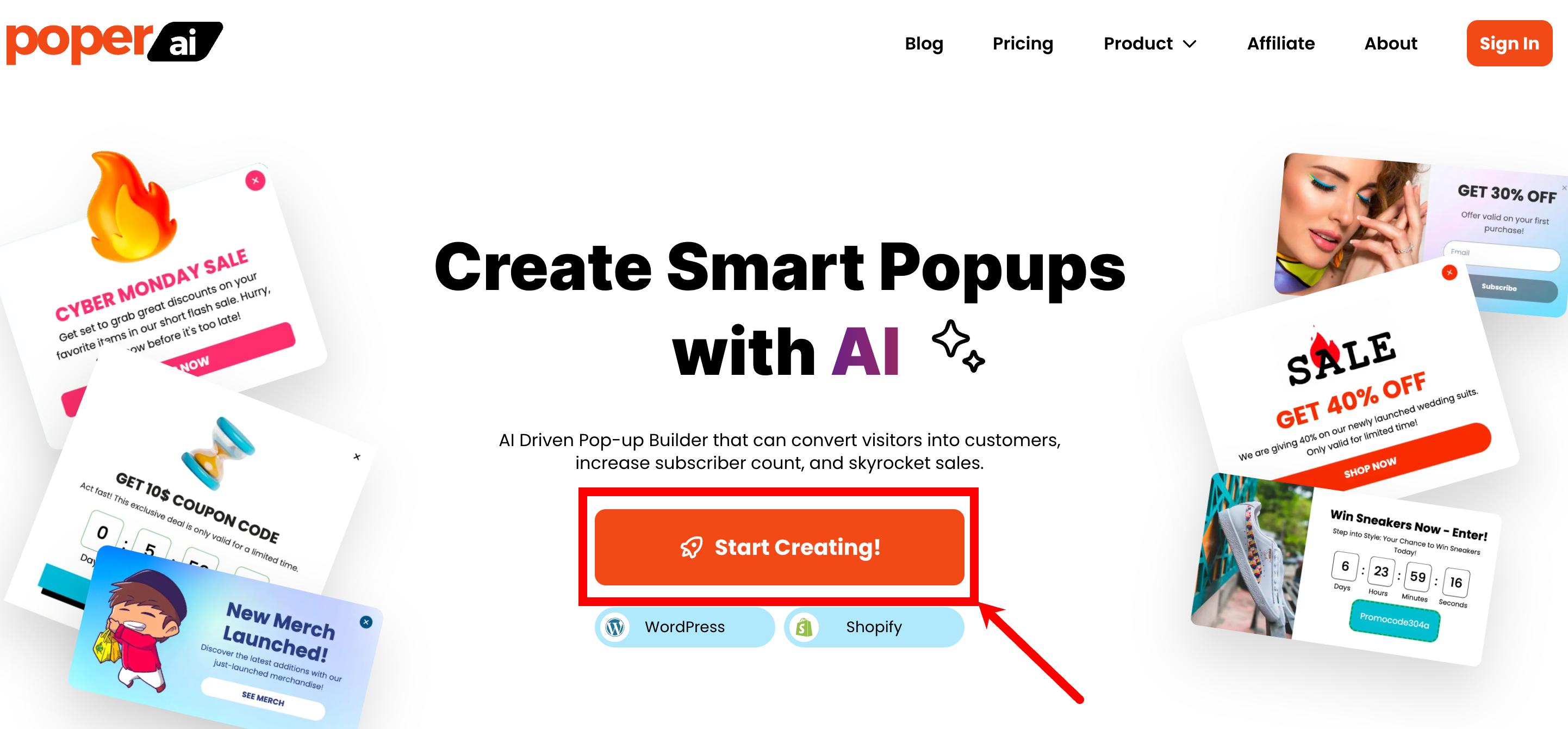 How to Create Holiday Sale Popups Using Poper