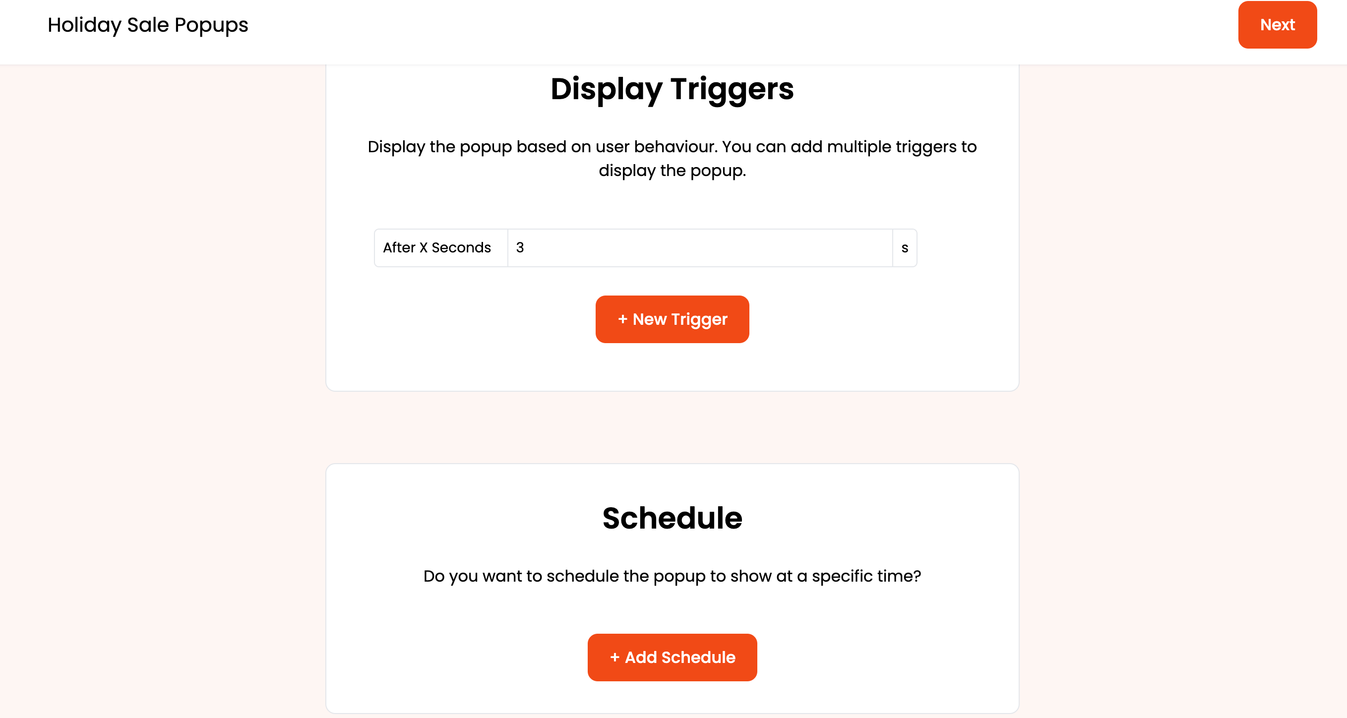 Setting Up Triggers and Targeting