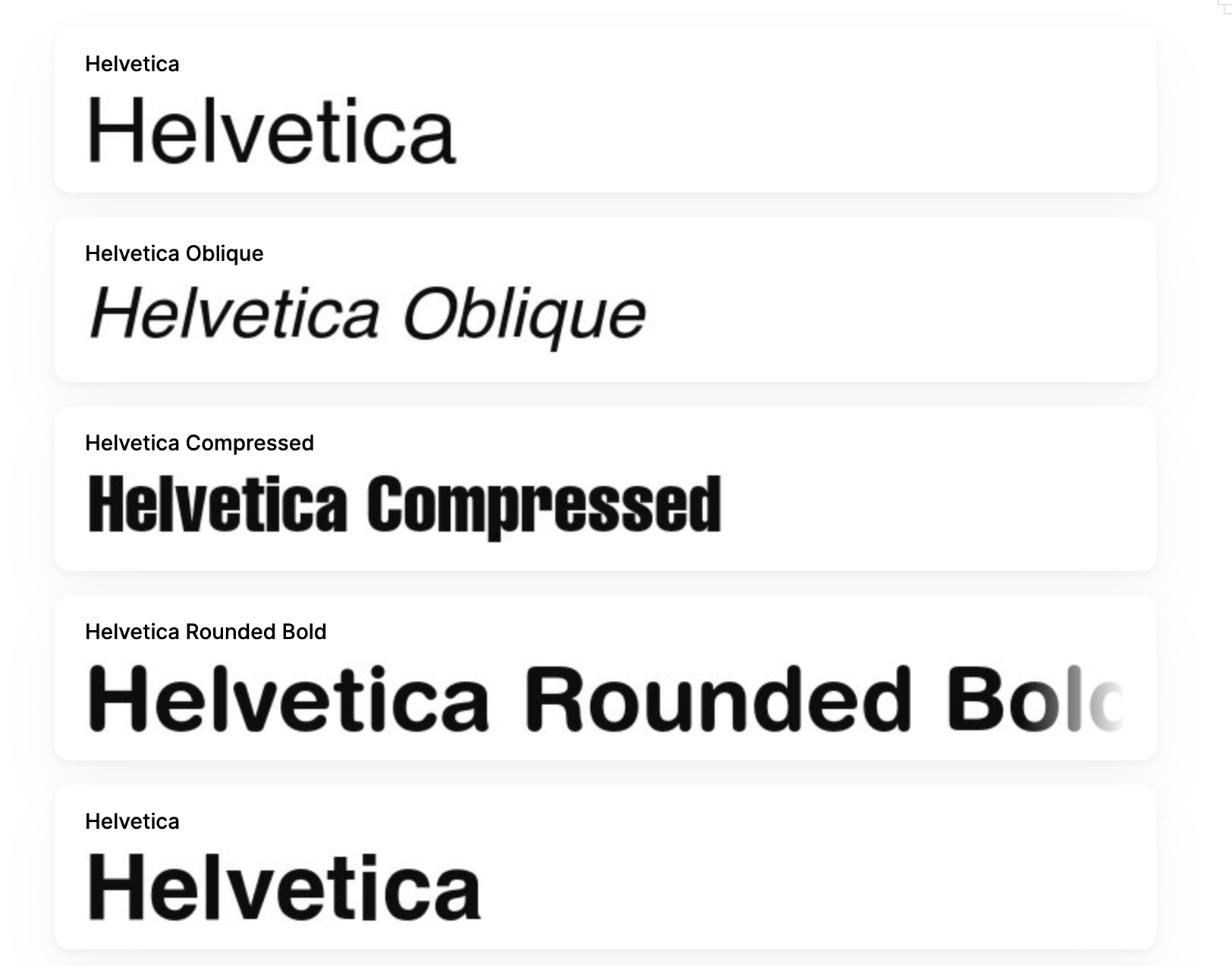 Helvetica