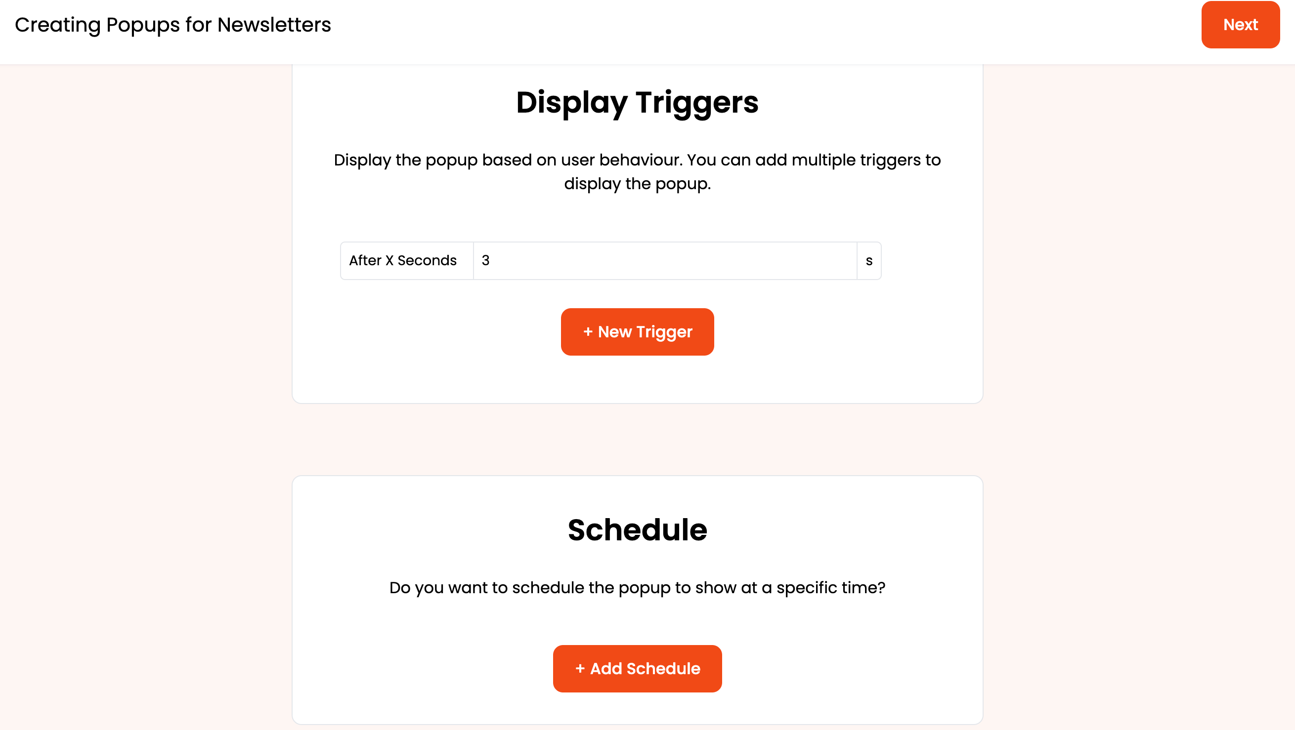 Adding Triggers