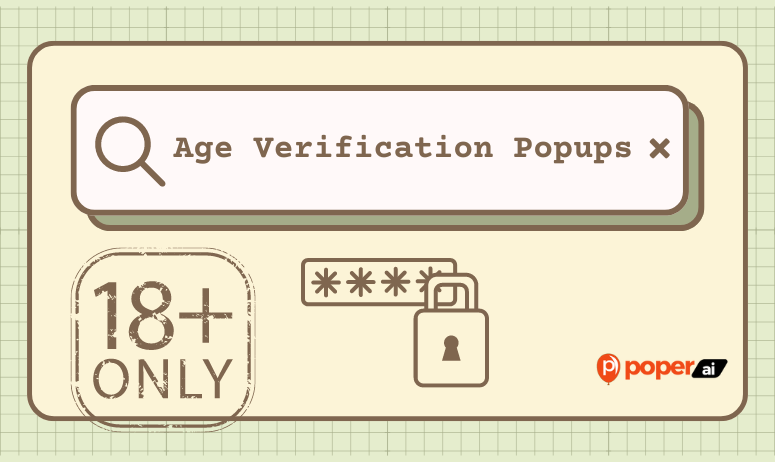 Age Verification Popups