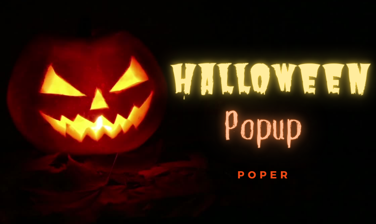 Halloween Popup