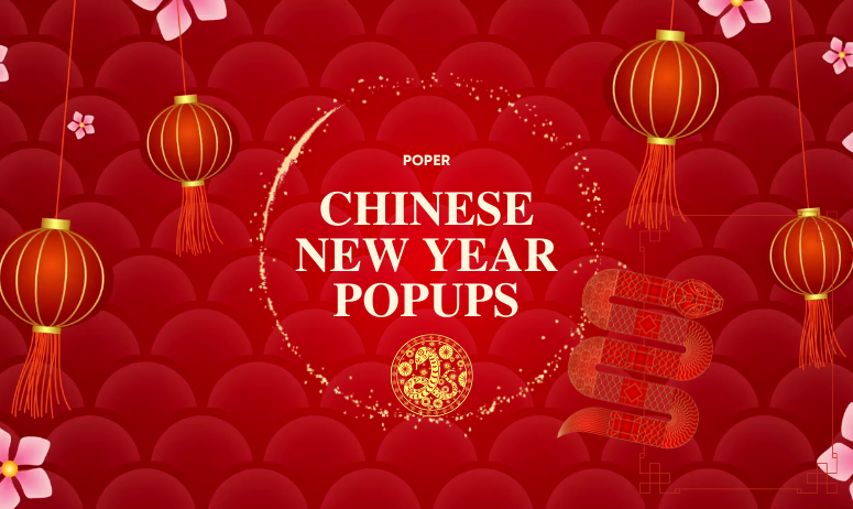 Chinese New Year Popups