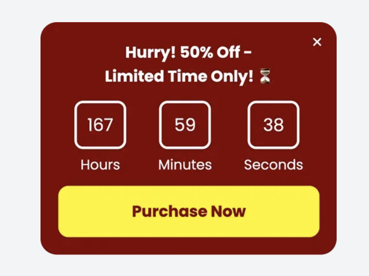 Real-Time Stock or Quantity Countdown Real-Time Stock or Quantity Countdown