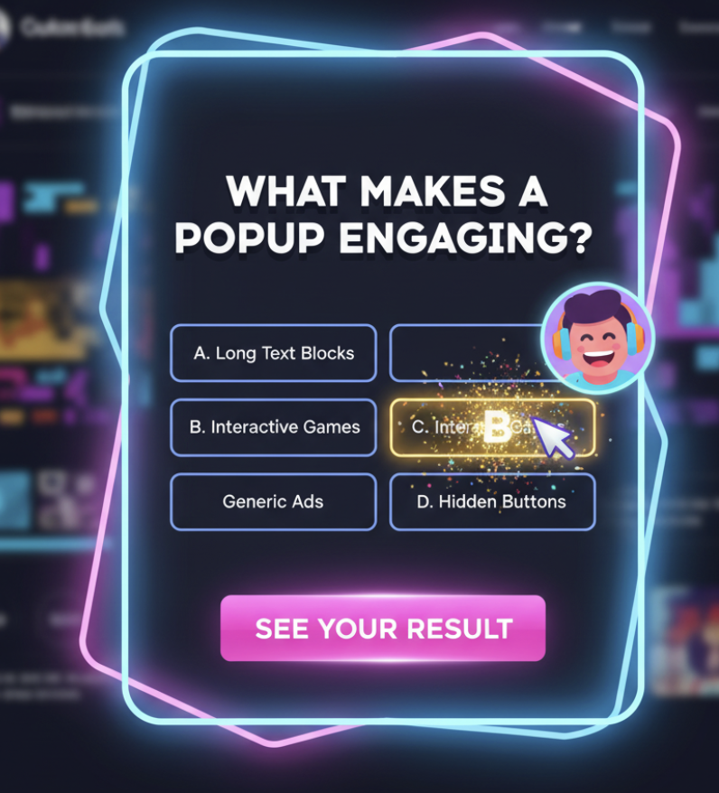 Quiz and Trivia Popups Quiz and Trivia Popups