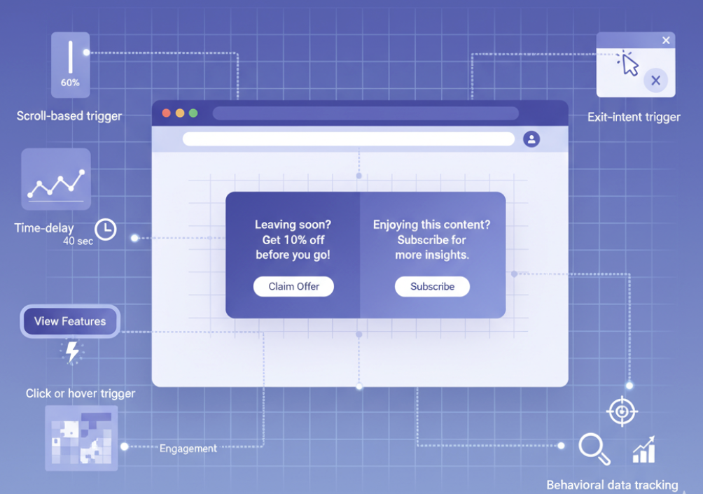 Behavioral Targeting and Triggering Interstitials Behavioral Targeting and Triggering Interstitials