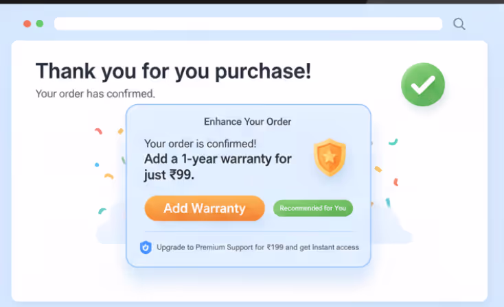 Post-Purchase and Thank-You Page Upsells