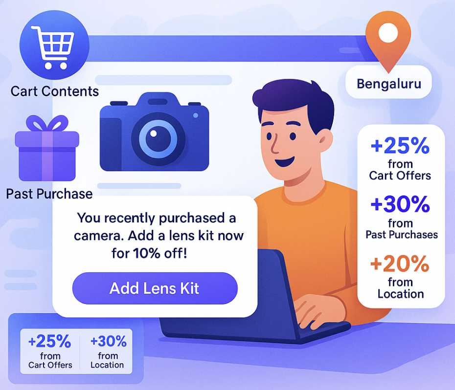 Personalized Upsells Based on User Behavior