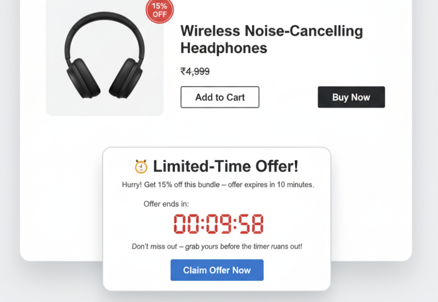 Limited-Time Offer Popups Limited-Time Offer Popups