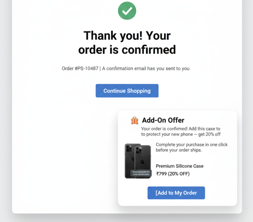 Post-Purchase Add-On Popups Post-Purchase Add-On Popups