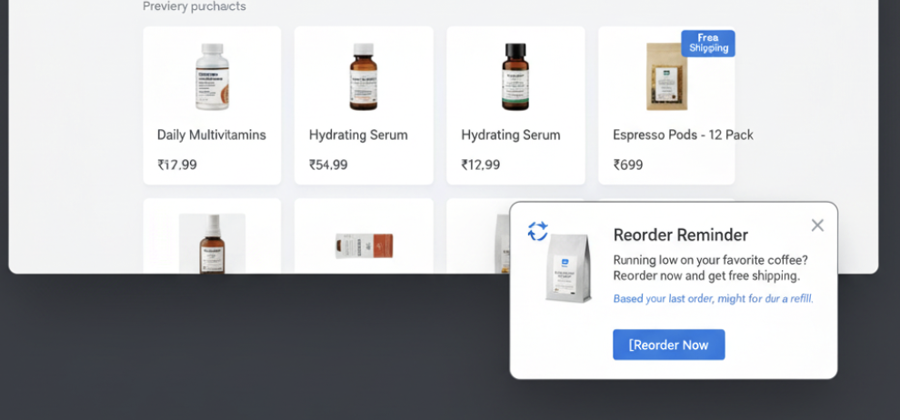 Reorder Reminder Popups Reorder Reminder Popups