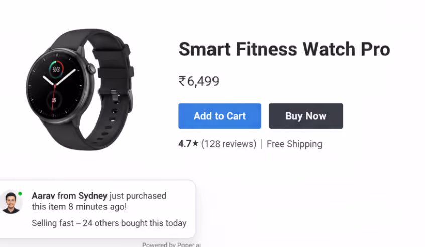 Social Proof Popups Social Proof Popups