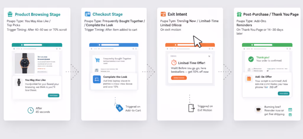 When to Trigger Product Recommendation Popups When to Trigger Product Recommendation Popups