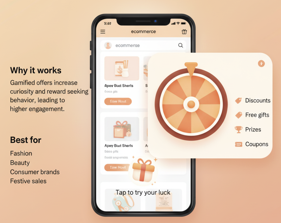 Gamified Teaser (Wheel / Giftbox) Gamified Teaser (Wheel / Giftbox)