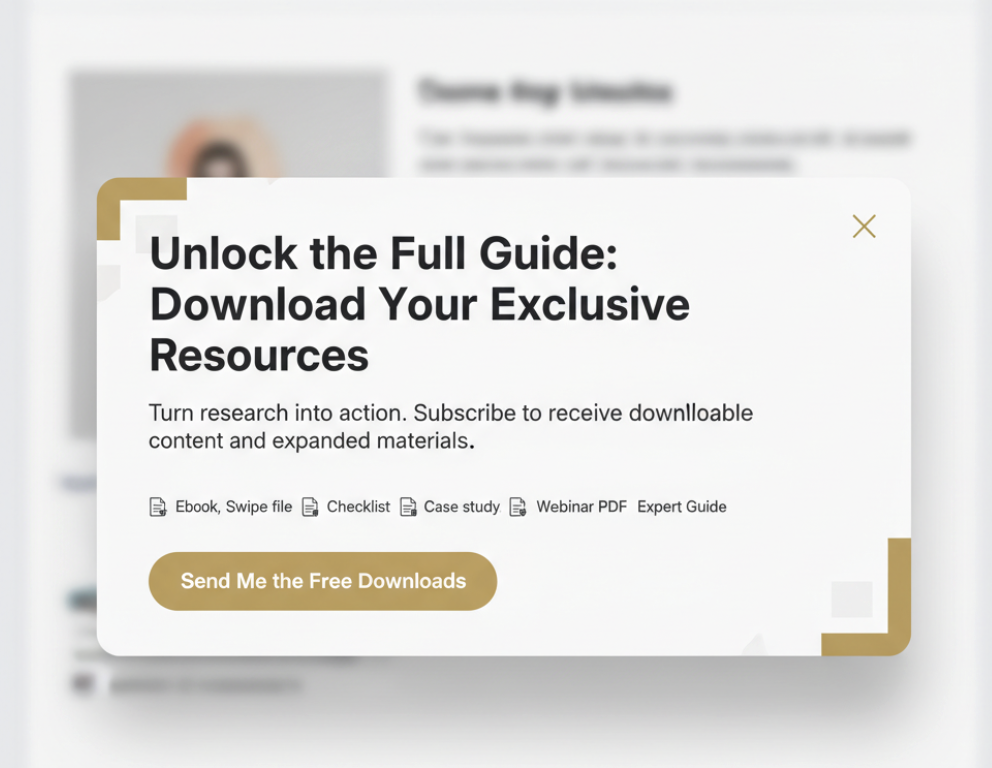 Lead Magnet Slide In Lead Magnet Slide In