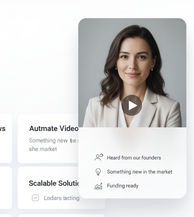 Founder or Spokesperson Welcome Popup