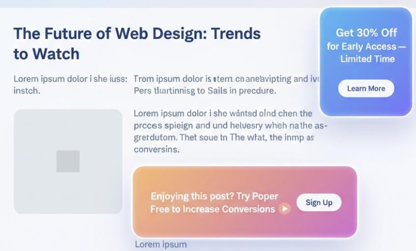 Sidebar and Inline Banners