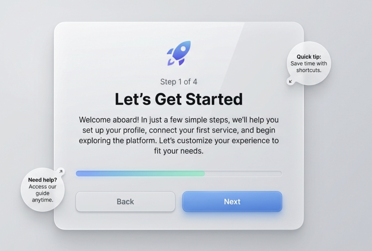 Step Based Walkthroughs