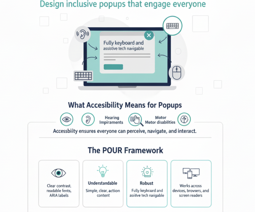 Understanding Accessibility Principles in Popup Design