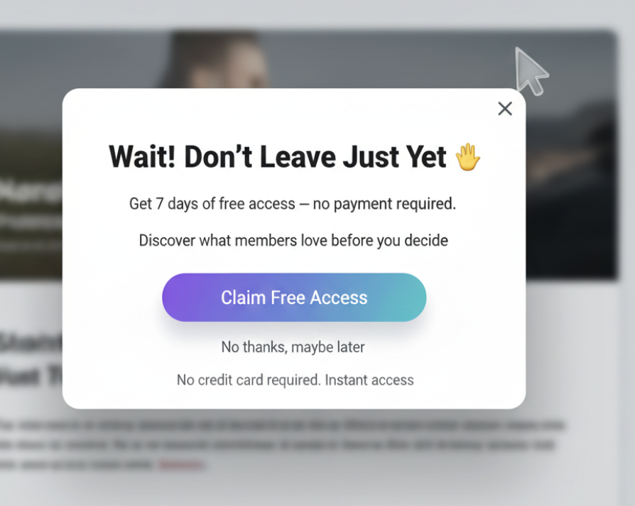 Exit-Intent Popups Exit-Intent Popups