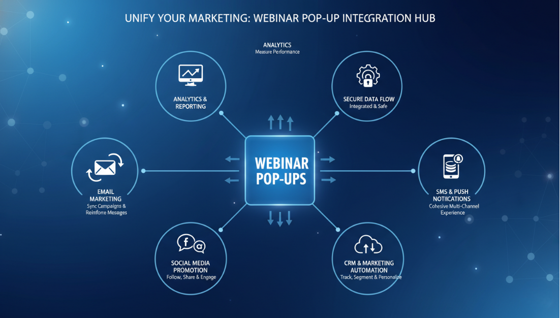 Integrating Webinar Popups with Your Marketing Channels