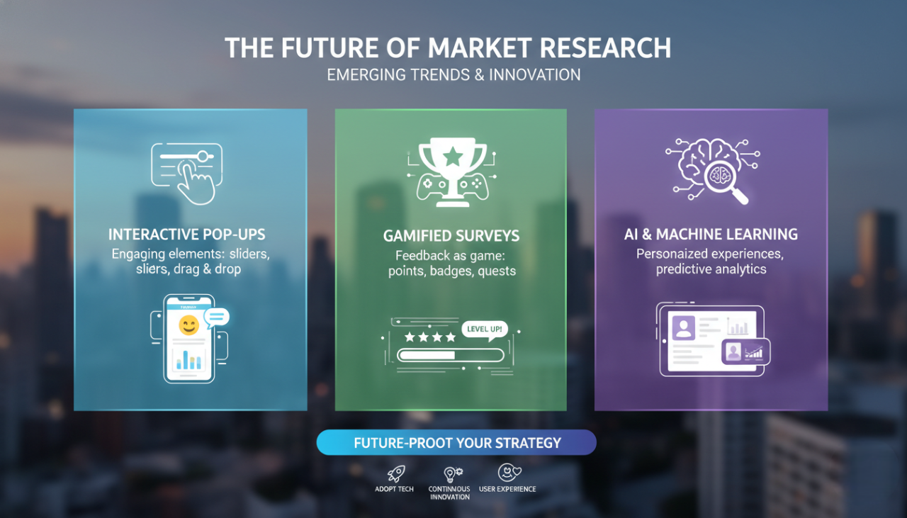 The Future of Market Research Popups