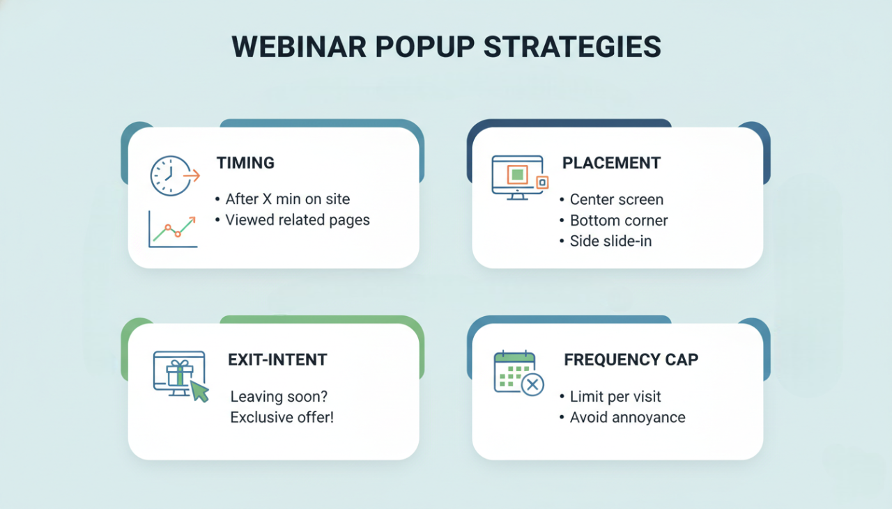 Timing and Placement Strategies