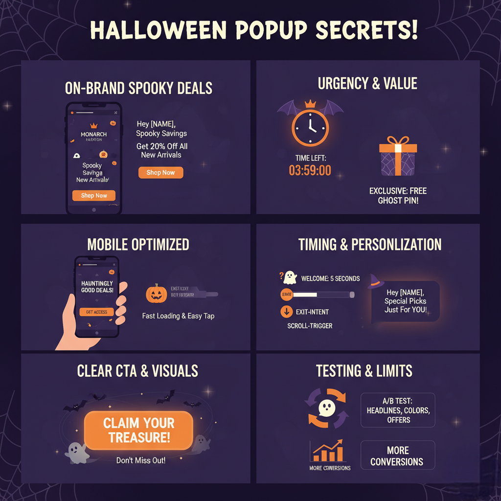 Best Practices for Designing Effective Halloween Popups