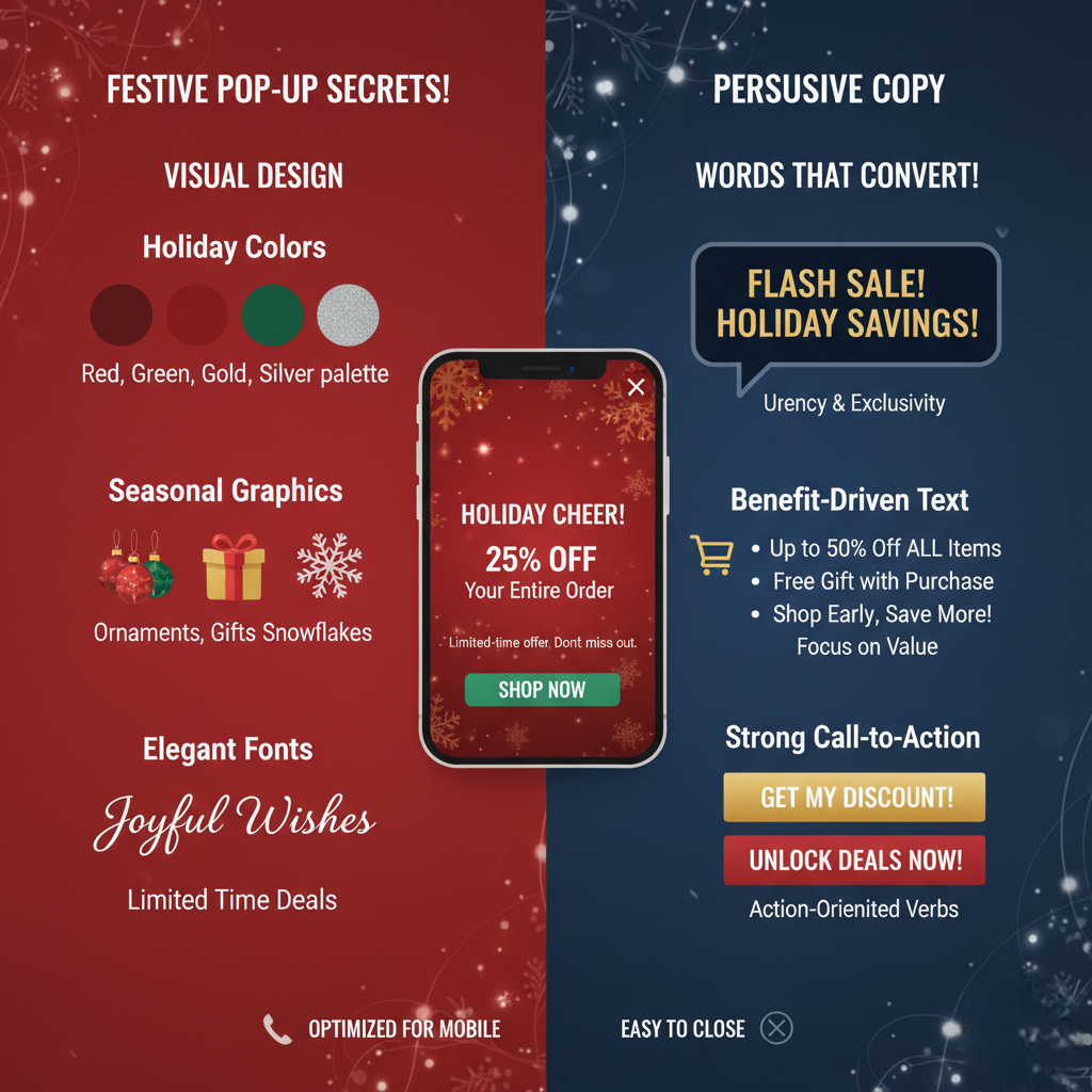 Designing Compelling Holiday Sale Popups