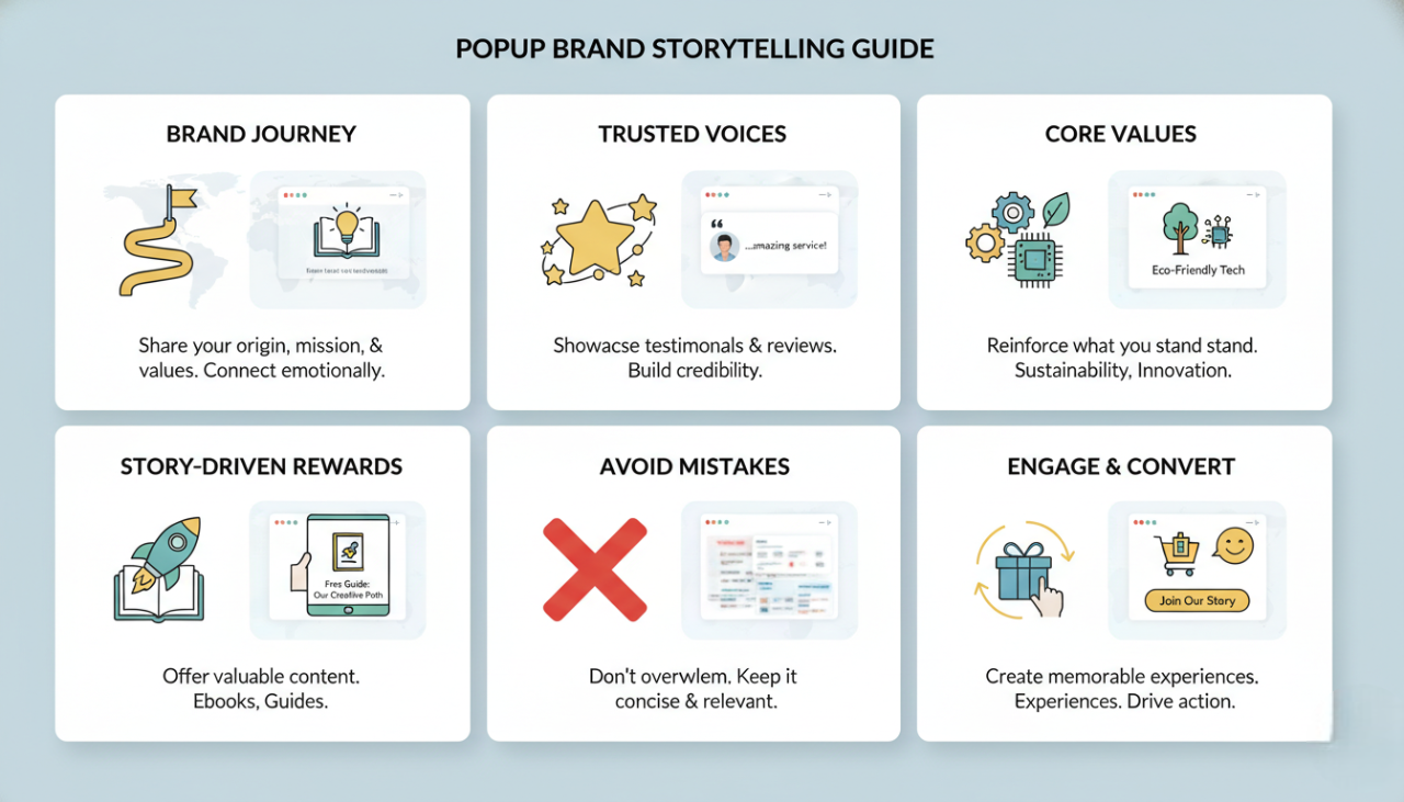 How to Use Popups to Tell Your Brand Story 📖