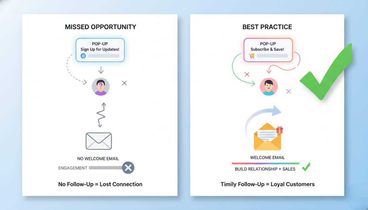 Not Following Up After Popups