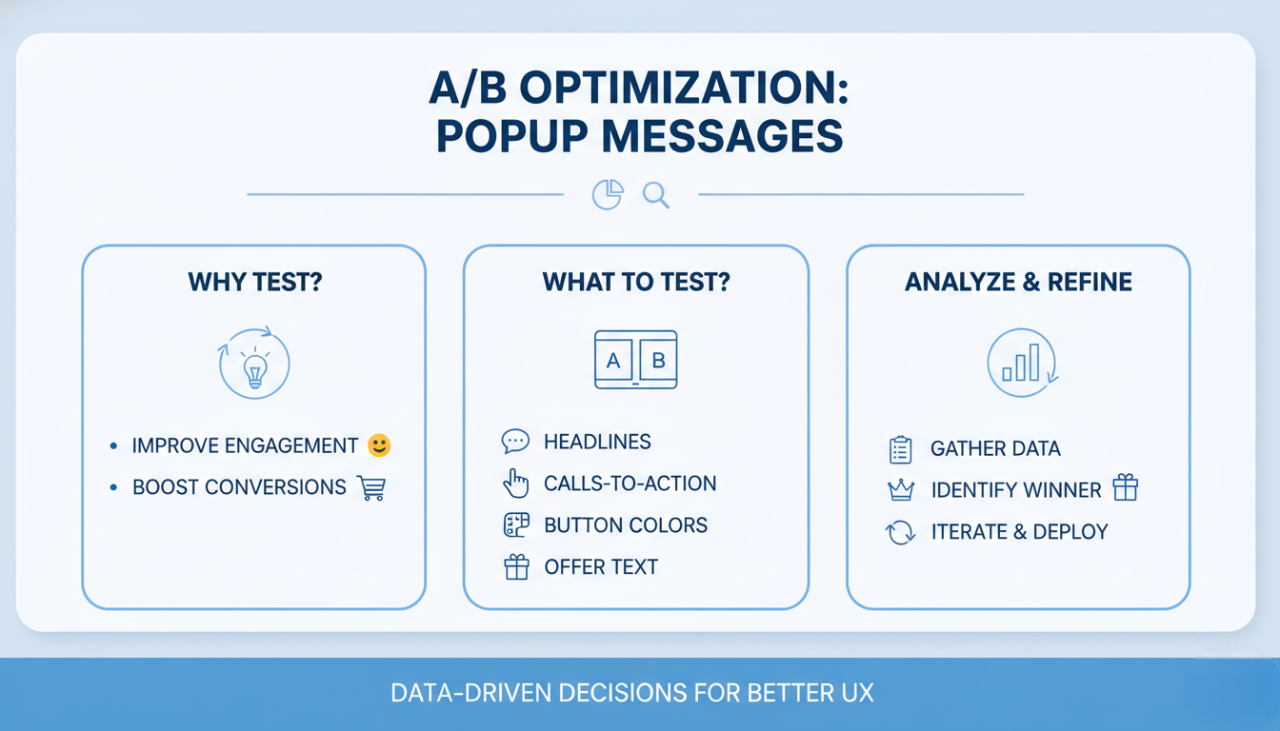 Best Practices for A/B Testing Popup Copy 📊