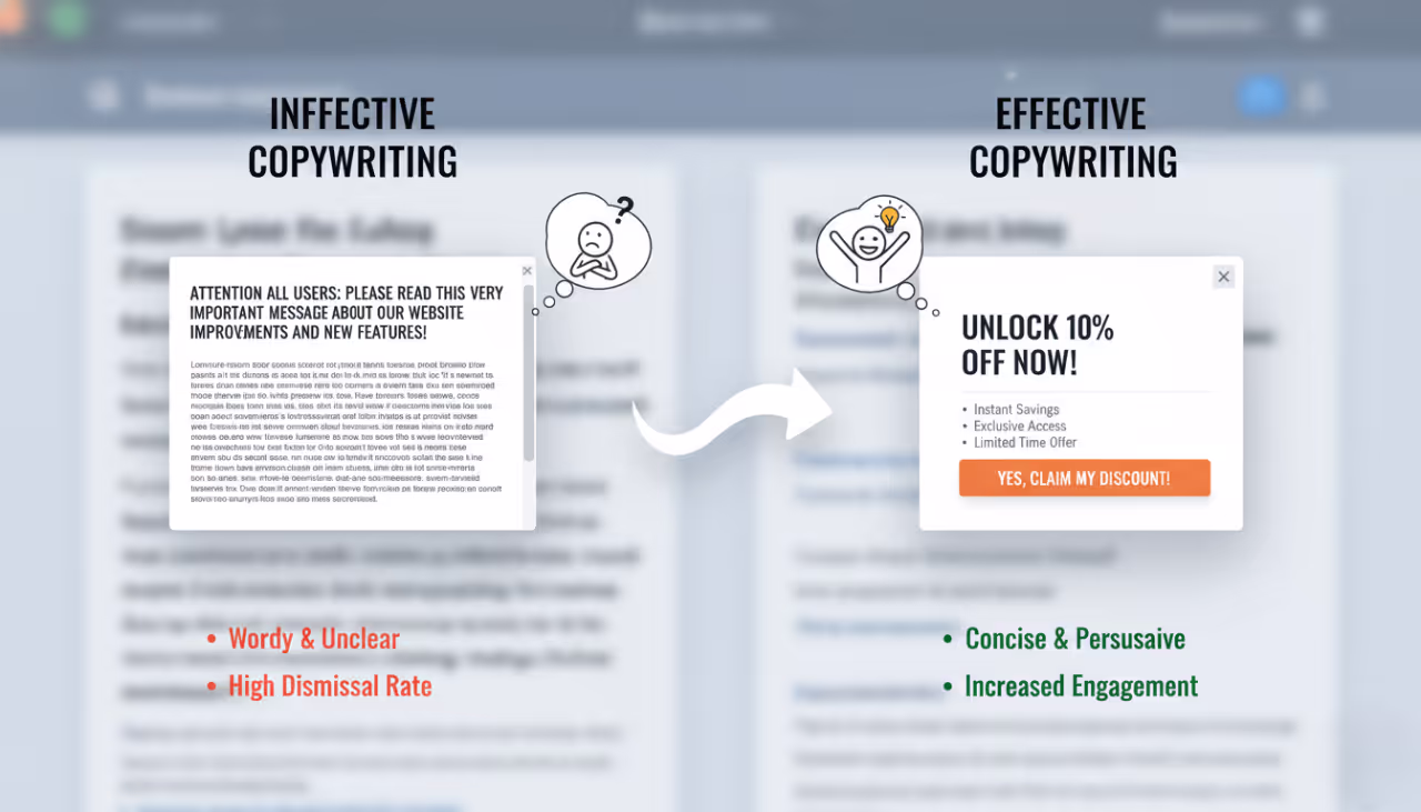 Ineffective Copywriting