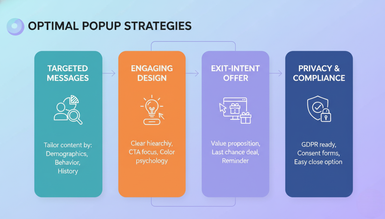 Best Practices for Popup Design and Deployment