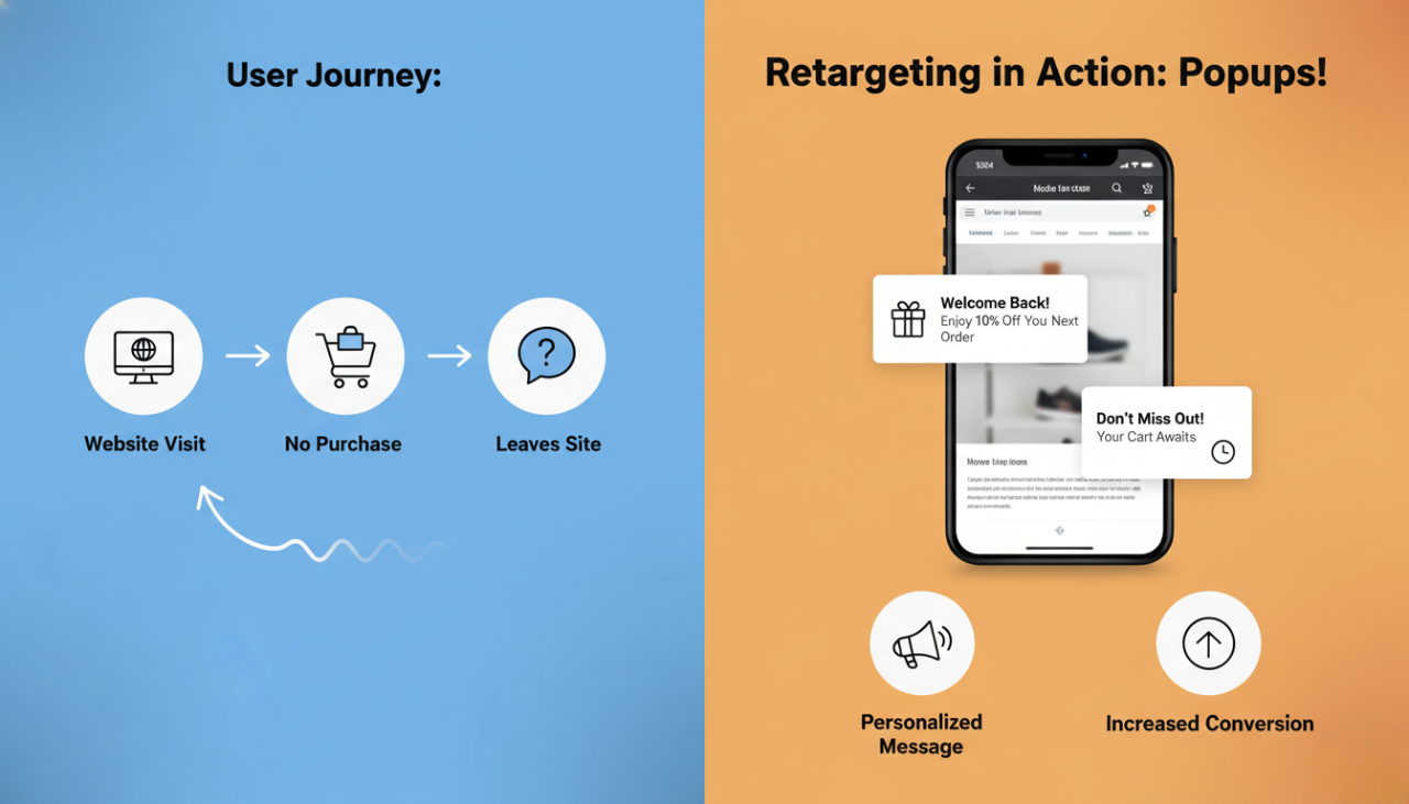 Understanding Retargeting with Popups