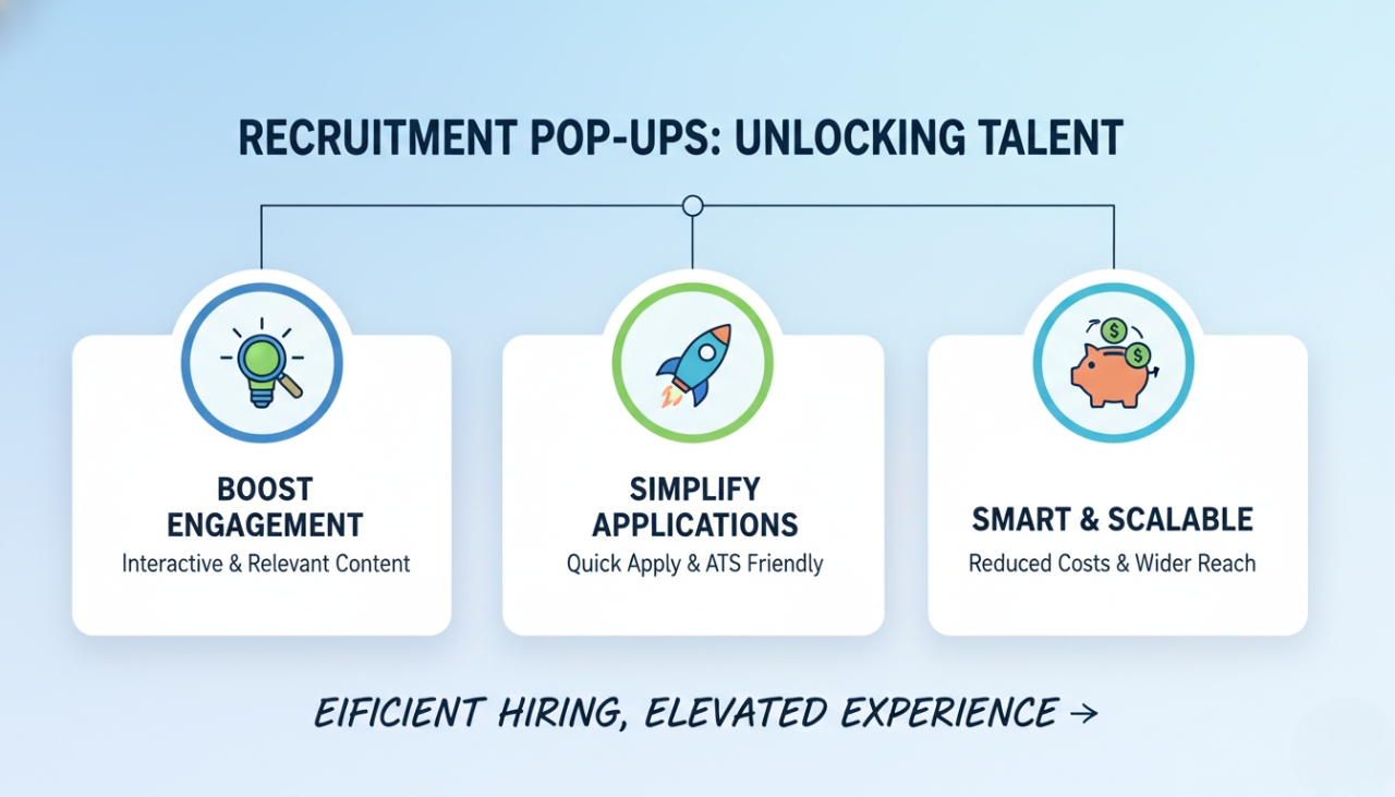 Benefits of Recruitment Popups